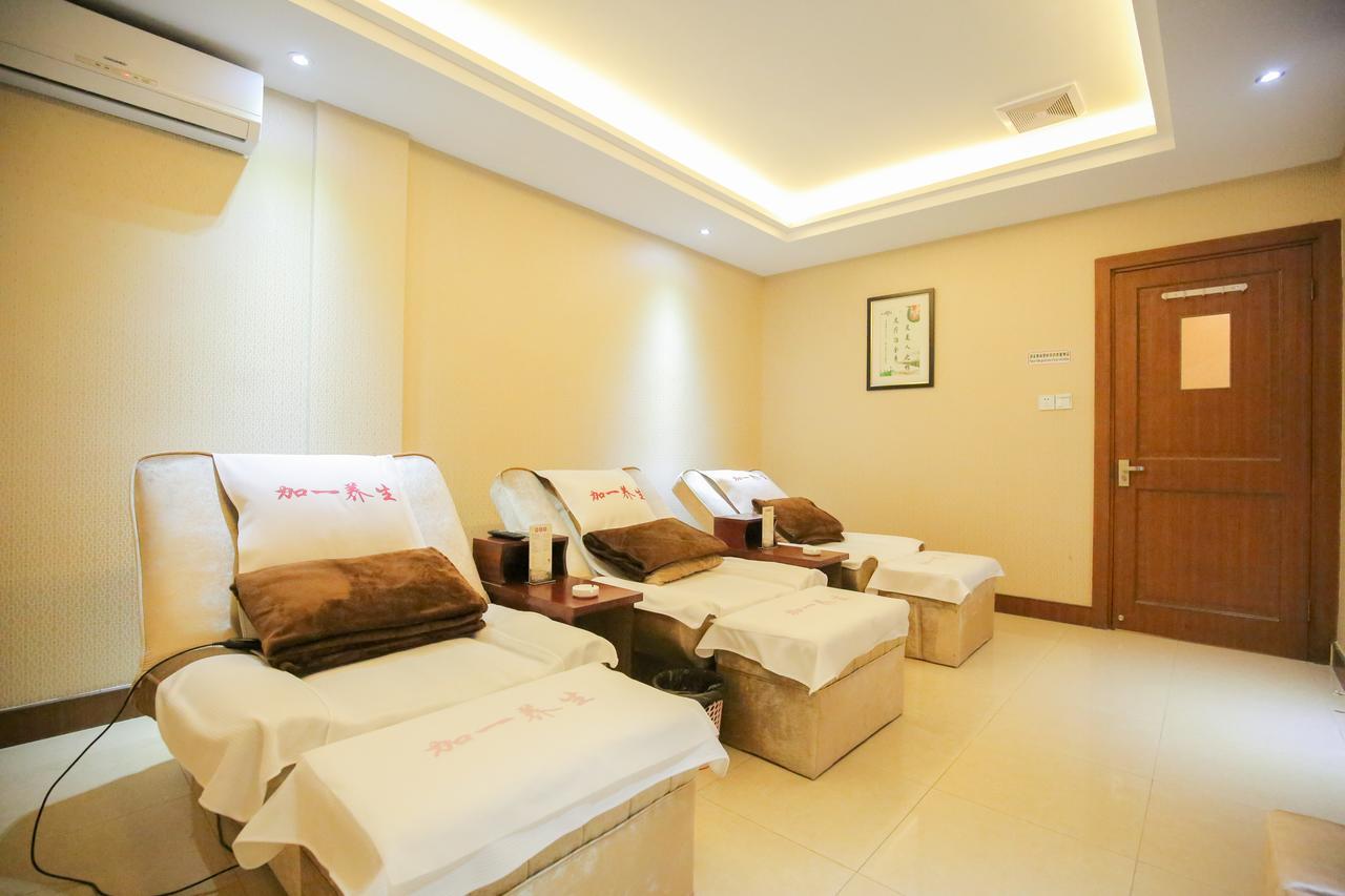 Xin Jue Jiayi Hotel Airport And International Resort Shanghai Bagian luar foto